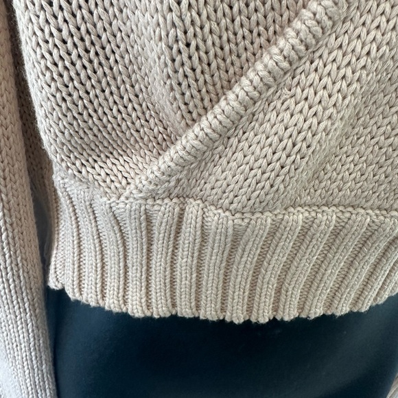 Lovers + Friends Cream V-Neck Sweater - Picture 5 of 9